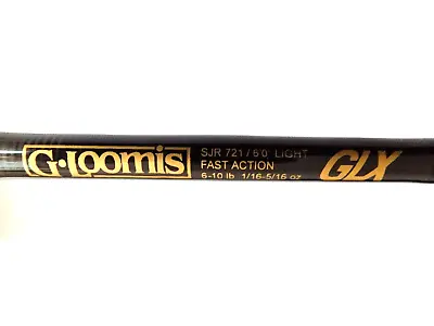 G. Loomis Glx Cr721  2001 Pro Bass Hall Of Fame  Spinning Rod - Usa - New - #225 • $700