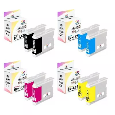 8PK TRS LC51 BCMY Compatible For Brother DCP130c DCP330c MFC230C Ink Cartridge • $26.99