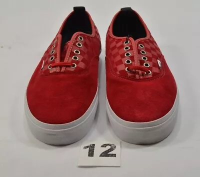 Vans Authentic 69 Pro  S  Red White Discounted (488)(D) Men's Shoes • $27.99