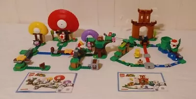 LEGO Super Mario Guarded Fortress 71362 & Toads Treasure Hunt 71368 Expansions • $80