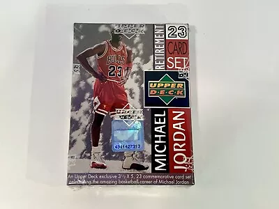 1999 Upper Deck MICHAEL JORDAN Retirement Set - Factory Sealed - 23 Cards • $59