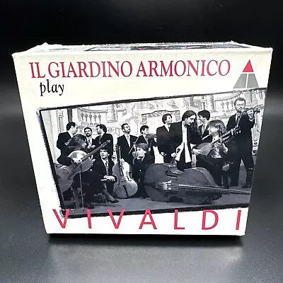 Vivaldi Il Giardino Armonico Antonini [Teldec 8 CD Box Set] SEALED VERY RARE • $199