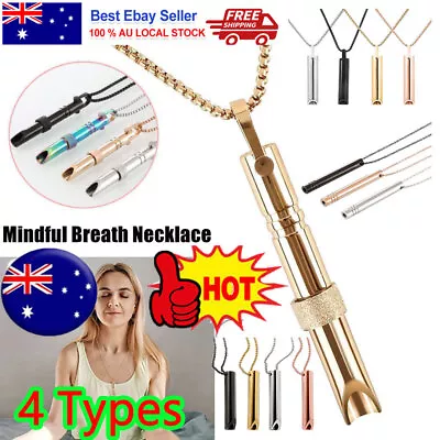 Breathlace Necklace Quit Smoking The Breathlace Anxiety Reliever Necklace Hot • $9.95