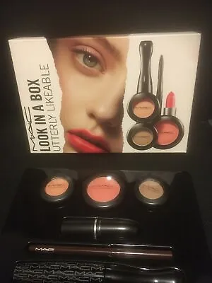 M.A.C. Look In A Box Utterly Likeable Make Up Gift Set New 6 Genuine  Items • £42.99