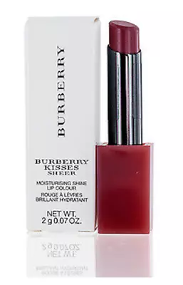 $14.99 • Buy NIB Burberry Kisses Sheer Moisturizing Shine Lip Color, Choose Shade! CLEAR CAP