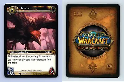 Scraps #39/319 March Of The Legion Common Warcraft 2007 TCG Card • $2.09