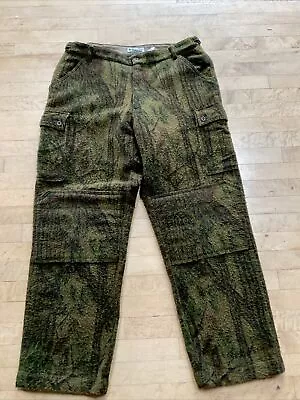 Columbia Gallatin Wool Camo Pants Mens 40 X 32 Heavy Hunting Cargo Outdoors • $49.99