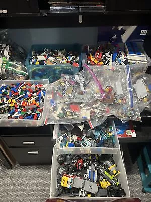 Lego Lot Bulk 3 Lbs Mixed - Random Mix Of Bricks Minifigs And Incomplete Sets • $35