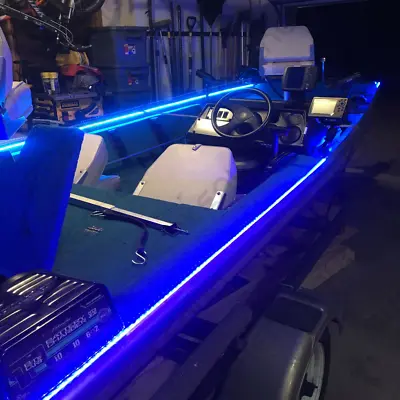 Wireless Blue LED Strip Kit For Boat Marine Deck Interior Lighting 5M 16.4 FT • $12.01