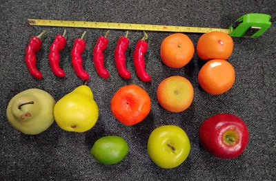 £9.99 • Buy Artificial Plastic Fake Fruit Bundle Joblot Mixed Pear Chilli Orange