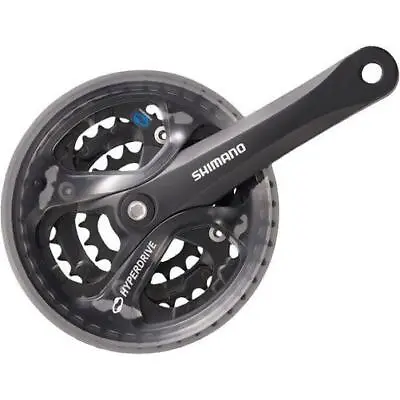 SHIMANO Acera FC M361 Mountain Crankset 7/8 Speed W/CG Black 175mm 48/38/28T • $64.83