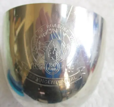 VGU Kirk Stieff  Jefferson Monticello Pewter Cup Roanoke County VA Sesquicential • $6.99