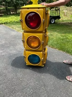 Vintage Original Crouse Hinds 4-way Traffic Light • $4995