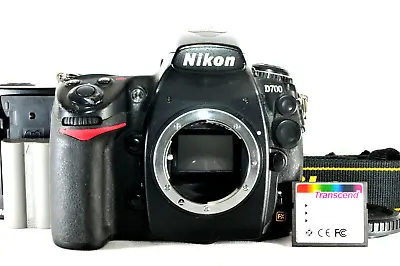 Nikon D700 Fx Digital SLR Camera (Body Only) W/battery Charger Strap Card • $599