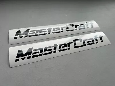 Mastercraft Ski Boat 12  Logo Window SET OF 2 Multi-Color Vinyl Decal Sticker • $14.54