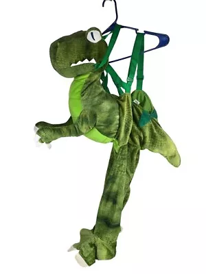 T REX Dinosaur Costume Plush Adjustable  Kids Unisex Boys Girls Fits Most 3-7 • $15.95
