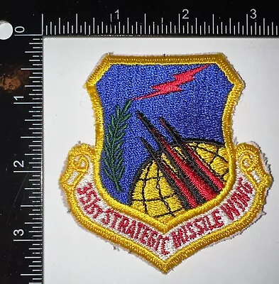 Cold War USAF US Air Force 351st Strategic Missile Wing Patch • $25