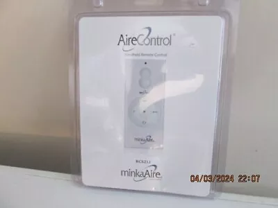 Minka-Aire RCS212 Hand Held Ceiling Fan Remote Control System White New/SEALED • $28.99