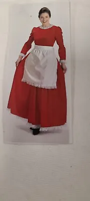 Mrs Claus Dress Mrs Santa Dress Christmas Costume Velour Size 20-22 • $55