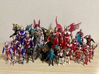 Ultraman Soft Vinyl Figure Huge Lot Set Kaiju Monster Vintage Japan • $149.99