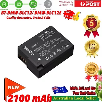 2100mAh DMW-BLC12 BLC12E Battery For Panasonic Lumix DMC-G85 G5 G6 G7GH2GX8 • $24.50