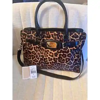 Nwt Michael Kors Hamilton Calf Hair/leather Satchel • $175