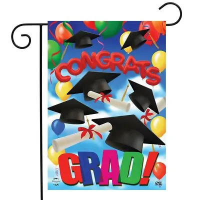 Congrats Graduation Garden Flag Celebration Graduate 12.5  X 18  Briarwood Lane • $9.86