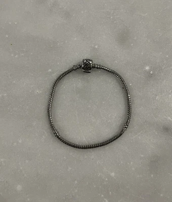 $16.25 • Buy Pandora Inspierd Silver Ella Charm Braclet Twist On Charms 