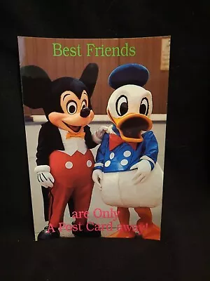 Disney Post Card~ Mickey & Donald  Best Friends Are Just A Post Card Away*New • $5.99