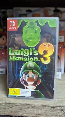 Luigi's Mansion 3 - Good Condition (Nintendo Switch 2019) Rare! • $44.25