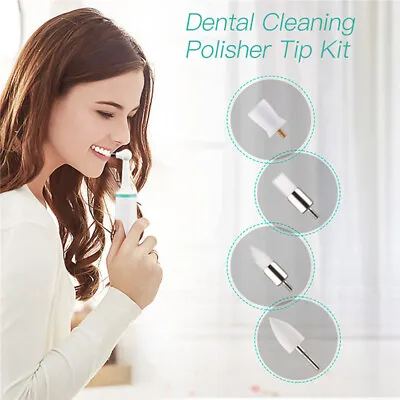 £8.07 • Buy Electric Tooth Polisher Stain Plaque Remover Teeth Whitening Replacement Head KY