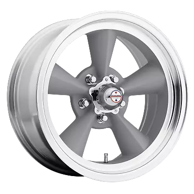 1 New 17X7 American Racing TT O Silver W/ Machined Lip Wheel/Rim 5x139.7 ET0 • $200