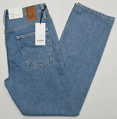 Goodfellow & Co #11199 NEW Men's Straight 100% Cotton Straight Leg Jeans • $17.99