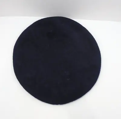 VTG Super Limited Standard Berets Knitted JALPOTEX ?BERET CD18 1953 Navy Blue • $21.99