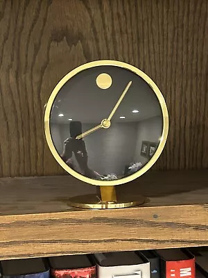 Vintage Howard Miller Desk Clock Mid Century Nathan George Horwitt W. Germany • $89.74