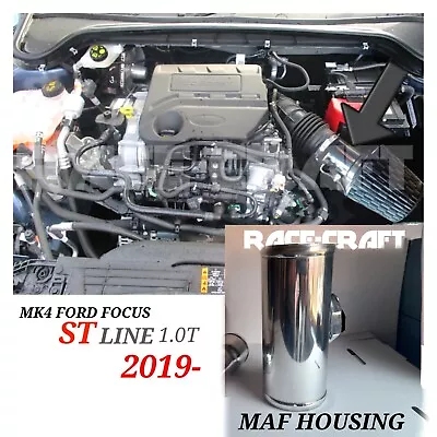 Fits Mk4 Ford  Focus 2019- ST LINE  1.0 T MAF SENSOR HOUSING UPGRADE • $56.81