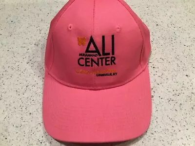 Muhammad Ali Center Hat Cap Pink Louisville KY “Be Great Do Great Things” • $22.95