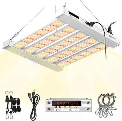 SZHLUX 1800W LED Grow Light With Timer And Temp Control Full Spectrum Grow Lamp • $79.99