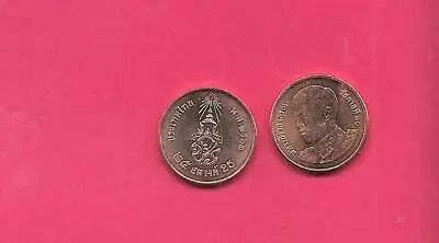 Thailand Thai Y441 2016 Unc-uncirculated Mint   Modern  25 Satang Coin • $0.70