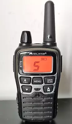 Walkie Midland XT70 Grey Used Without Accessories Good Condition Of Running • $20.61