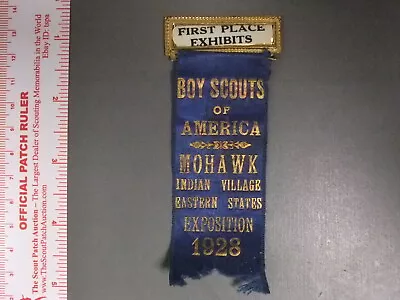 Boy Scout Mohawk Indian Village Eastern States Exposition Contest Ribbon 1938NN • $99.99