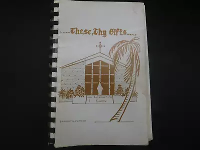 Vintage Ring Incarnation Church Cookbook Sarasota FL • $3.99