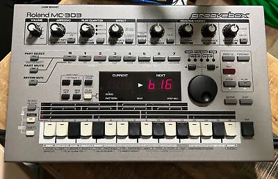 $675 • Buy Roland MC-303 Groovebox Sequencer Drum Machine - Upgraded - MINT Condition