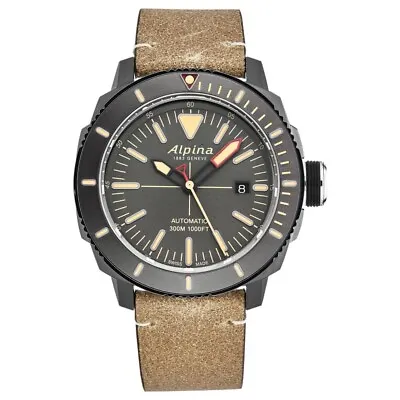 Alpina New Unworn Sea Strong Diver Watch Cost $2410 Selling $1610 Amazing  Watch • $1610