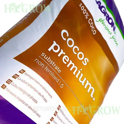 £17.95 • Buy Plagron Cocos Premium Grade 50L Excellect Plant Growth, Canna Coco Profesional 