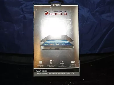 Zagg Invisible Shield Glass For Samsung Galaxy S4 New In Package • $5