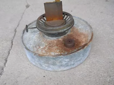 Vintage Kerosene Oil Lamp Fuel Tank Heater Burner With Wick • $15