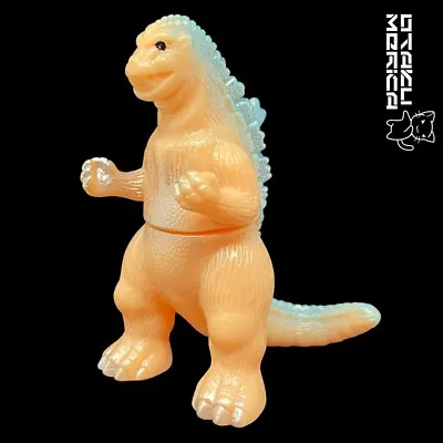 Marusan Margacha Godzilla 1954 (Painted Orange Blue) Kaiju Sofubi Figure 2.5in • $39.99