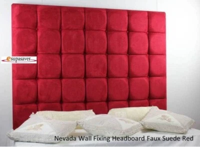 £105 • Buy Nevada Wall Fixing High Headboard All Sizes & Colours