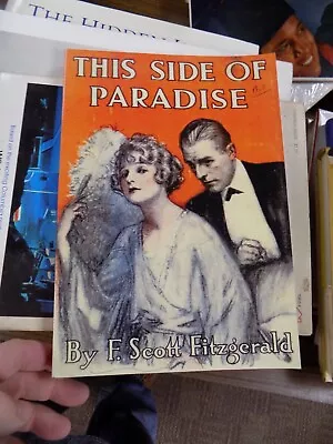 Paperback This Side Of Paradise F Scott Fitzgerald Facsimile • $19.95